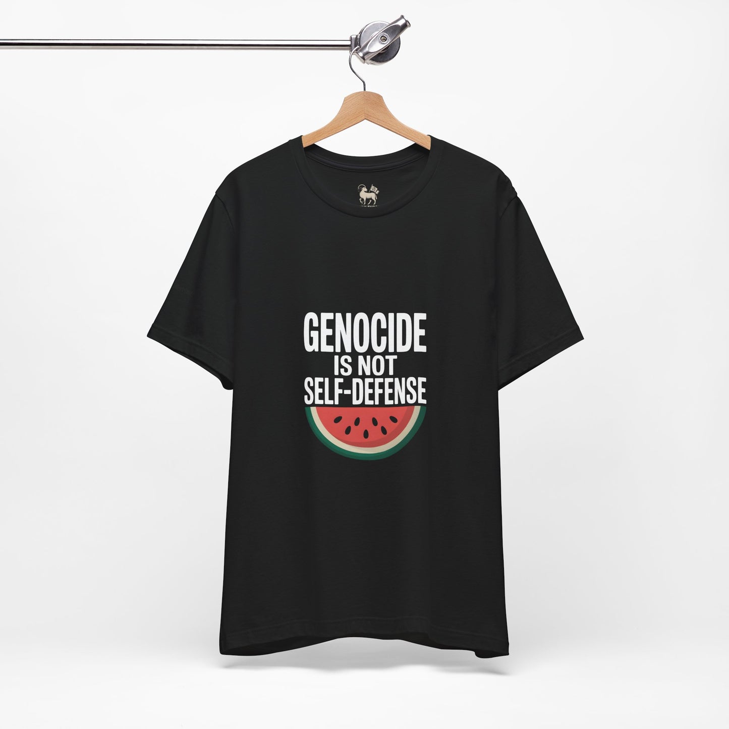 "Genocide Is Not Self-Defense" Palestine Solidarity Shirt | Watermelon Freedom Symbol | Protest Streetwear
