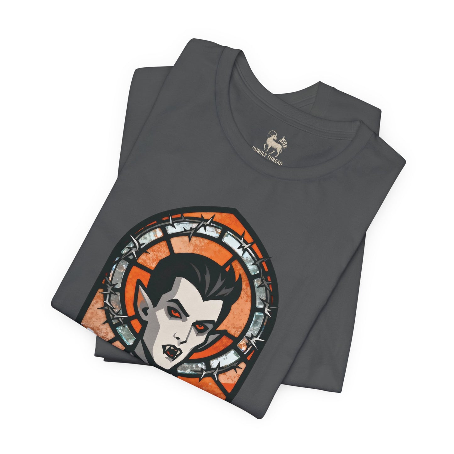 Saint Dracula T-Shirt – Punk Saint Vampire Graphic Tee