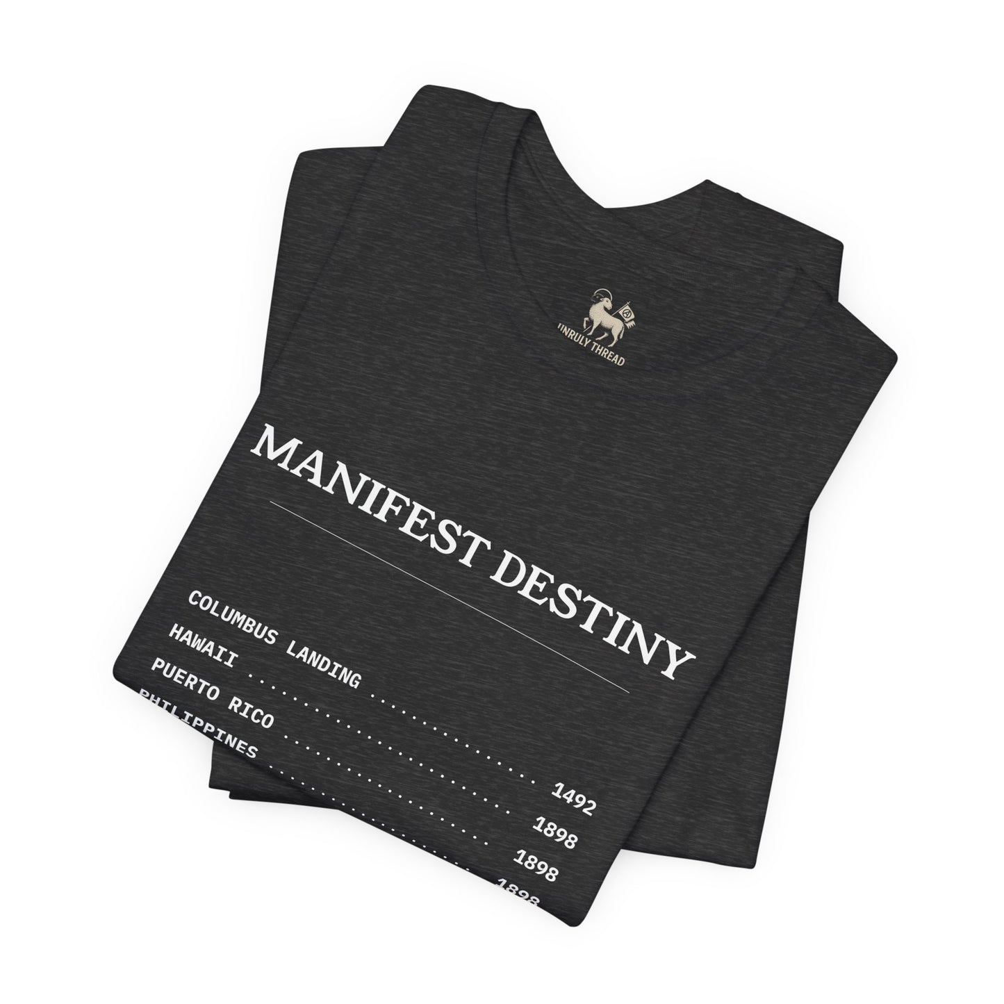 Manifest Destiny Timeline Tee | Political History Shirt