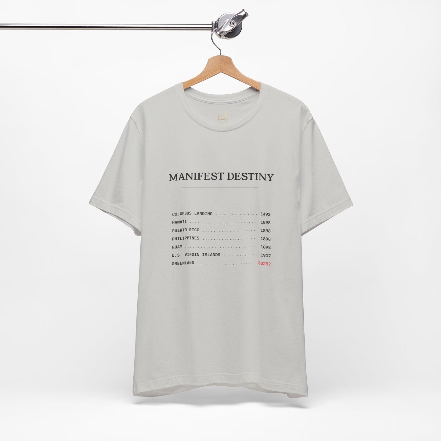Manifest Destiny Timeline Tee | Political History Shirt