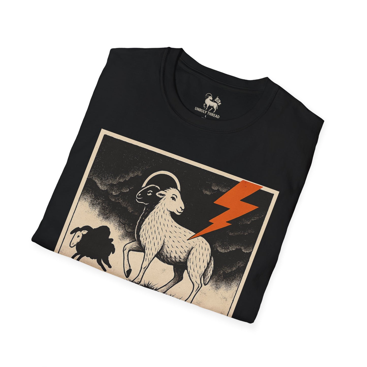 Burn the Hymns Tee – Drop 001 | Unisex Softstyle Protest Shirt