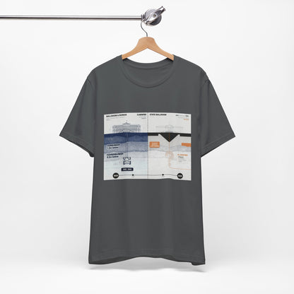 BALLROOM & BUNKER | Architectural Infographic Tee – Unisex Protest Shirt | Streetwear Washington D.C. Edition