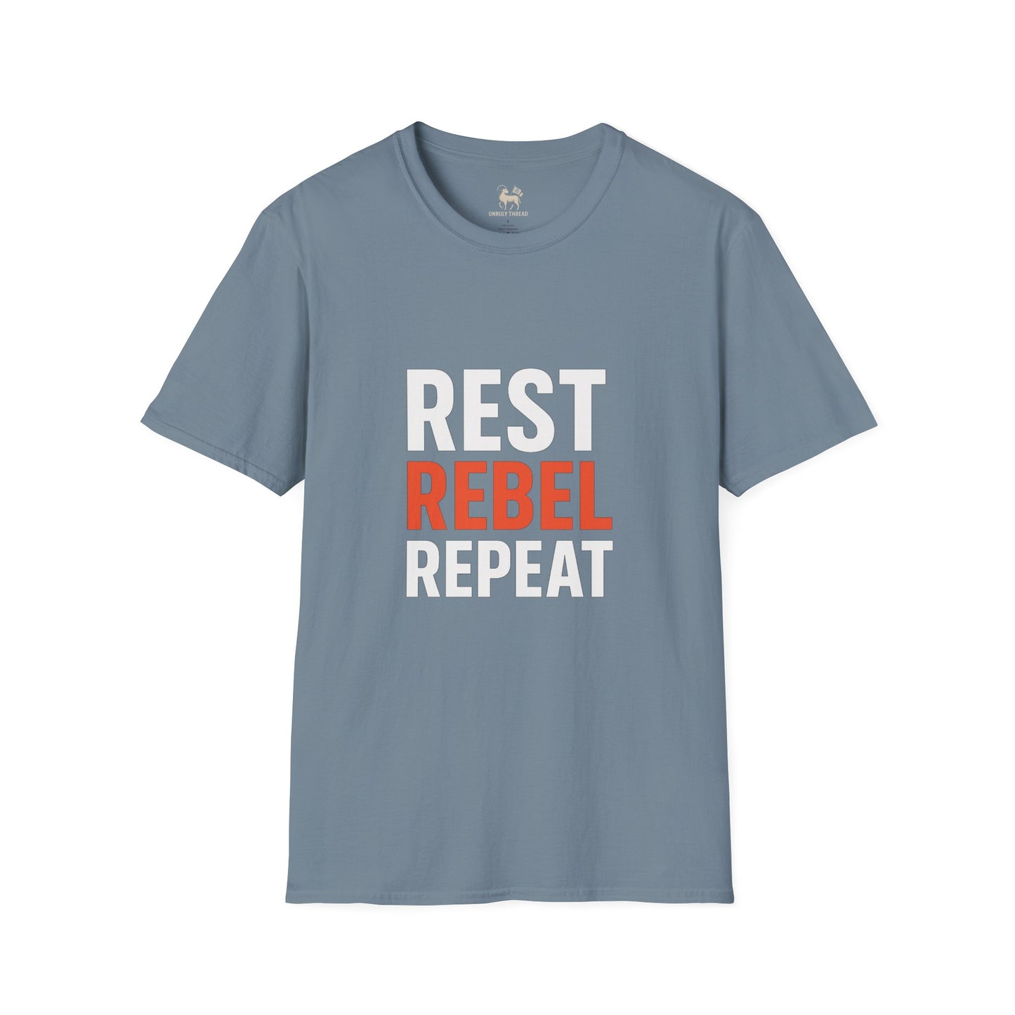 Rest. Rebel. Repeat. | Activist Apparel by Unruly Thread