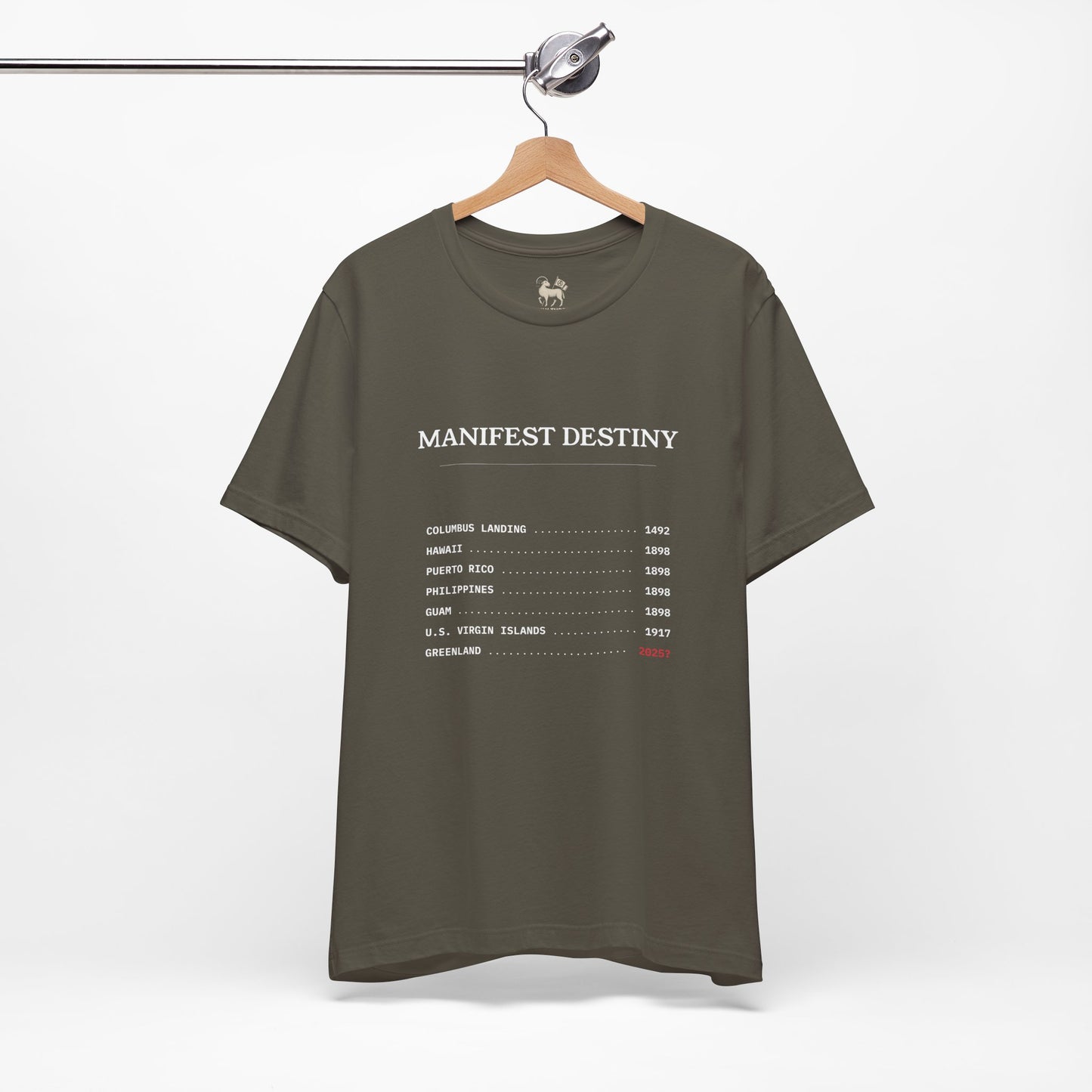 Manifest Destiny Timeline Tee | Political History Shirt
