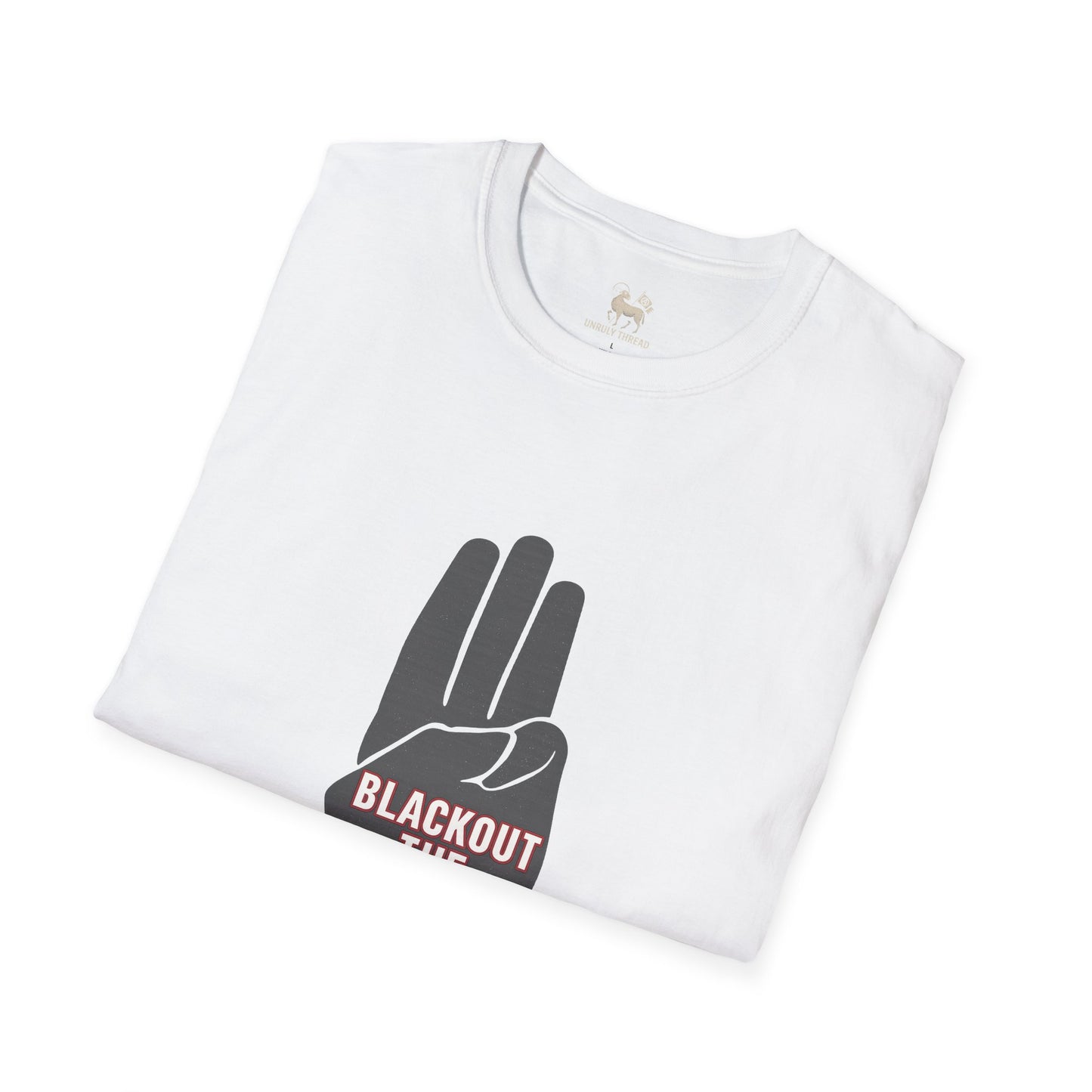 BLACKOUT THE SYSTEM T-Shirt | Activist Apparel by Unruly Thread