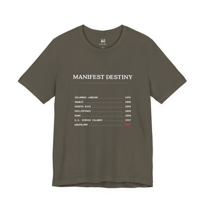 Manifest Destiny Timeline Tee | Political History Shirt