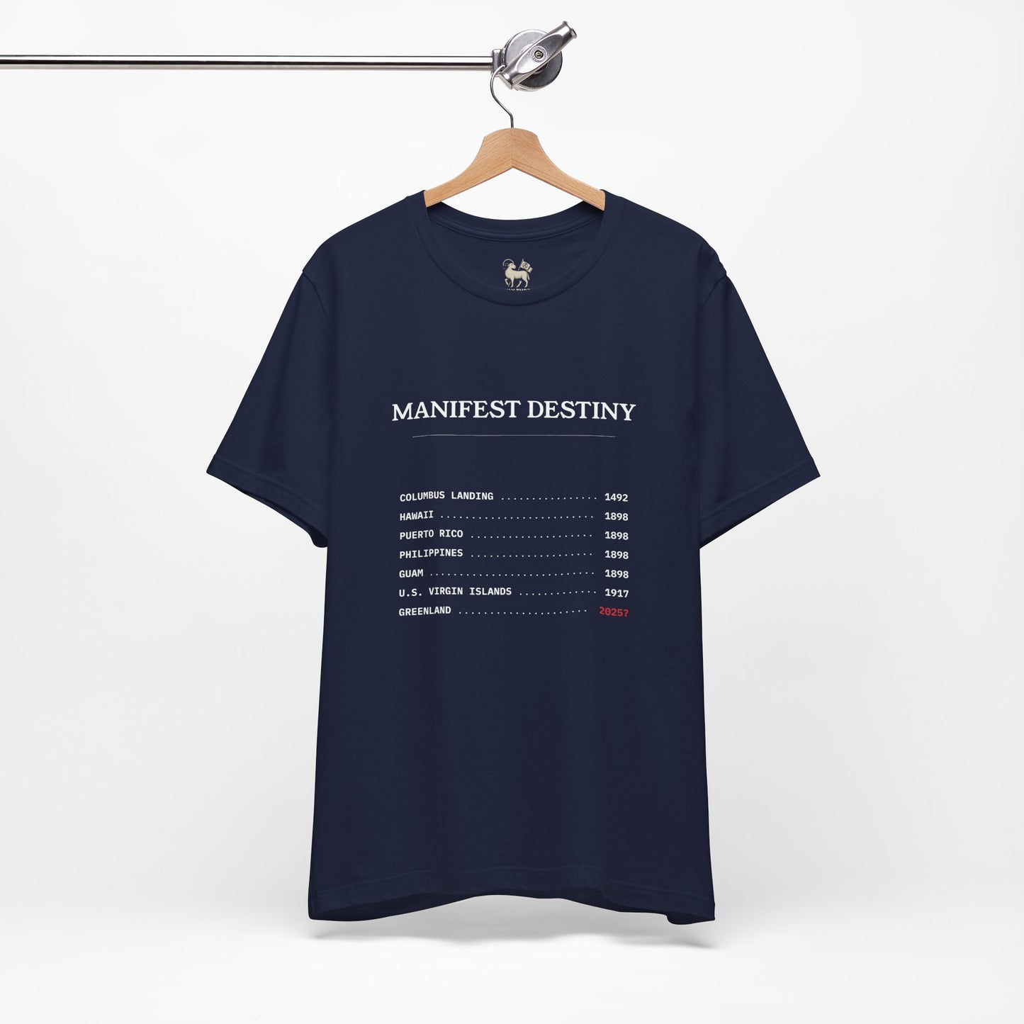 Manifest Destiny Timeline Tee | Political History Shirt