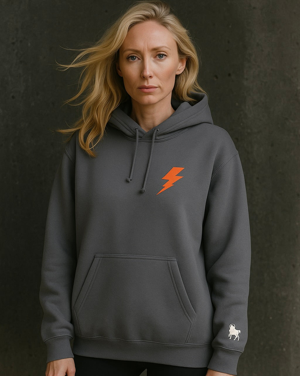 The Unaligned Embroidered Hoodie