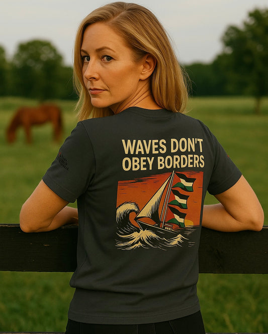 🩶 GLOBAL SUMUD FLOTILLA — RESISTANCE EDITION | Unisex Jersey Short Sleeve T-Shirt, Thought-Provoking Apparel