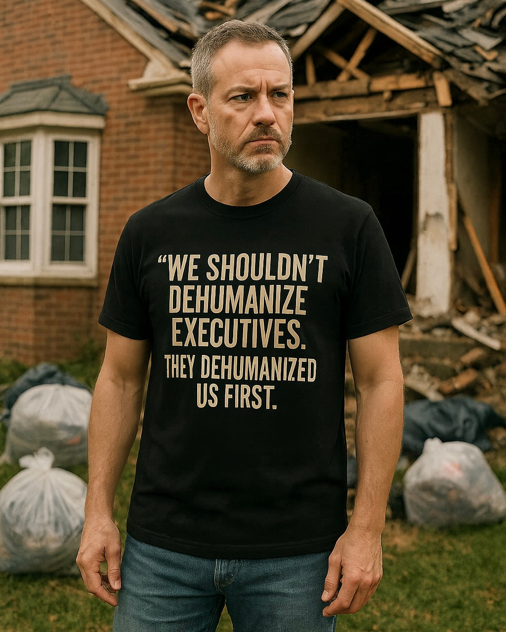 Dehumanized First | Unisex Statement Shirt