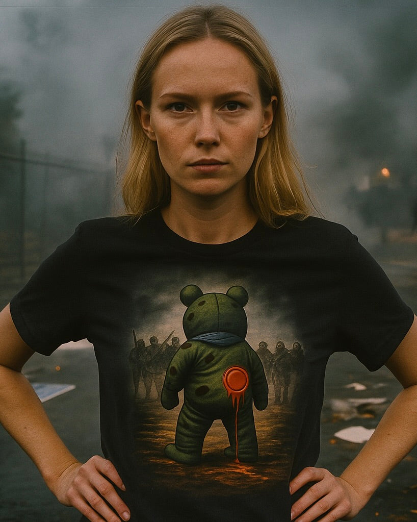 The Frog Stands Alone — Portland Protest Edition