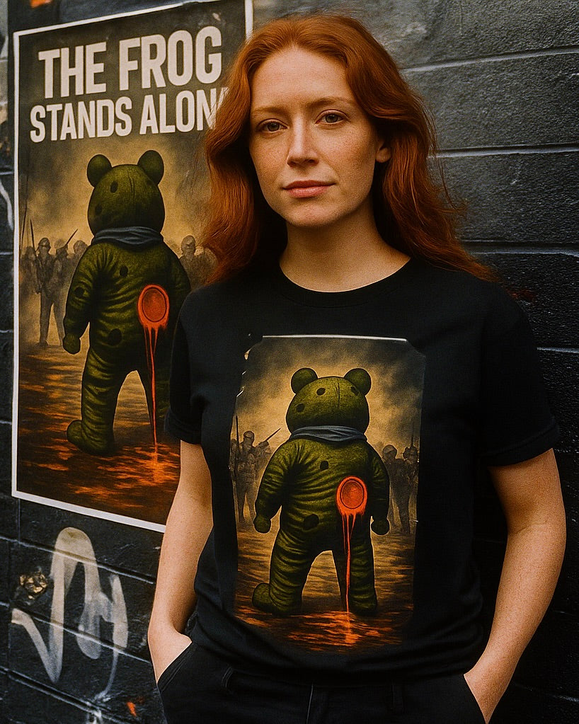 The Frog Stands Alone — Portland Protest Edition