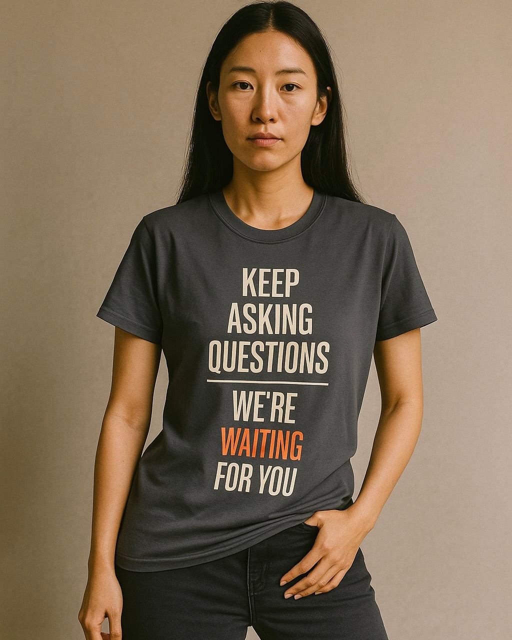 Keep Asking Questions Shirt – Truth Series 002 | Unruly Thread