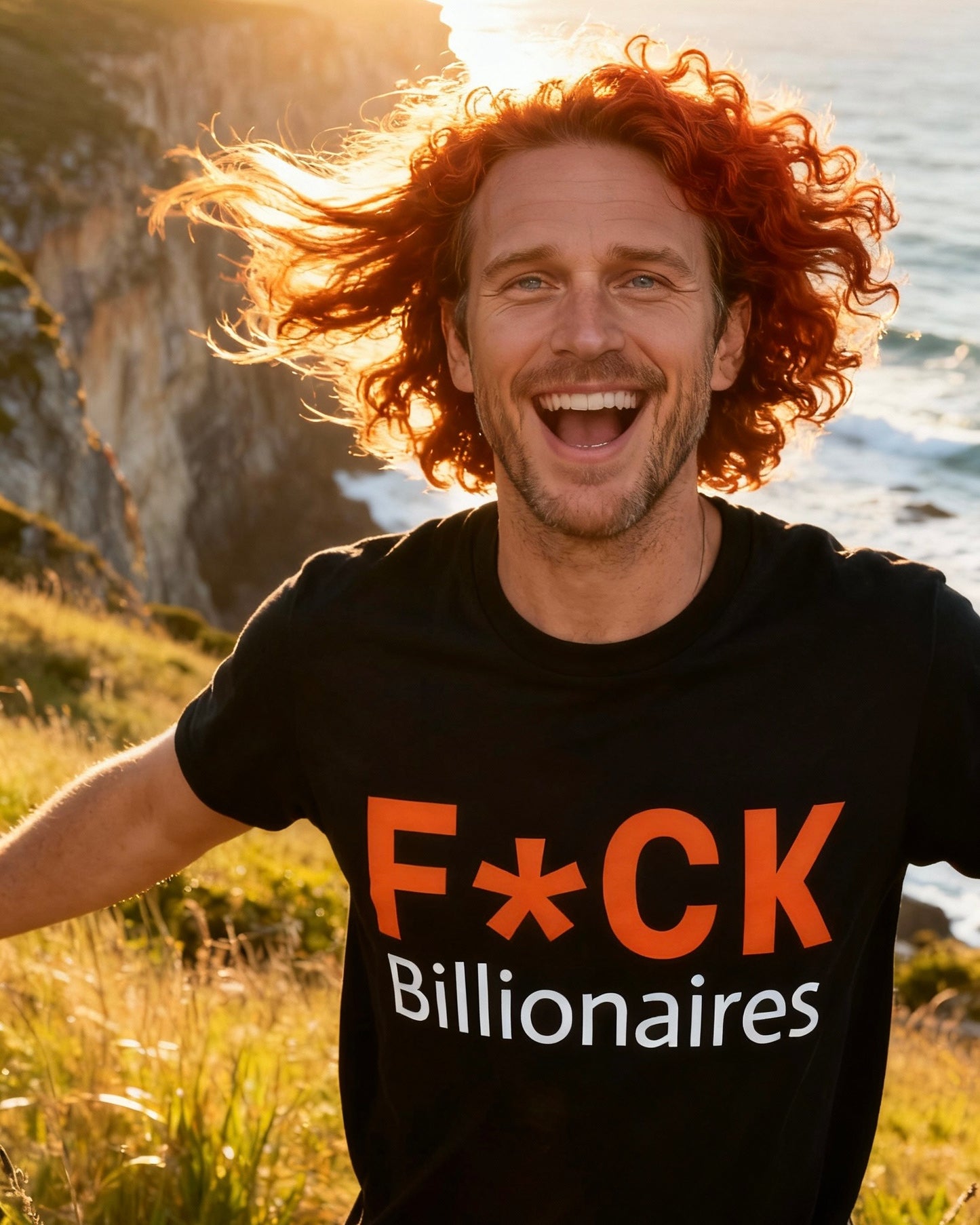 F*CK Billionaires | Protest Tee – Bella + Canvas 3001 | Unisex Activist Shirt | Made in USA