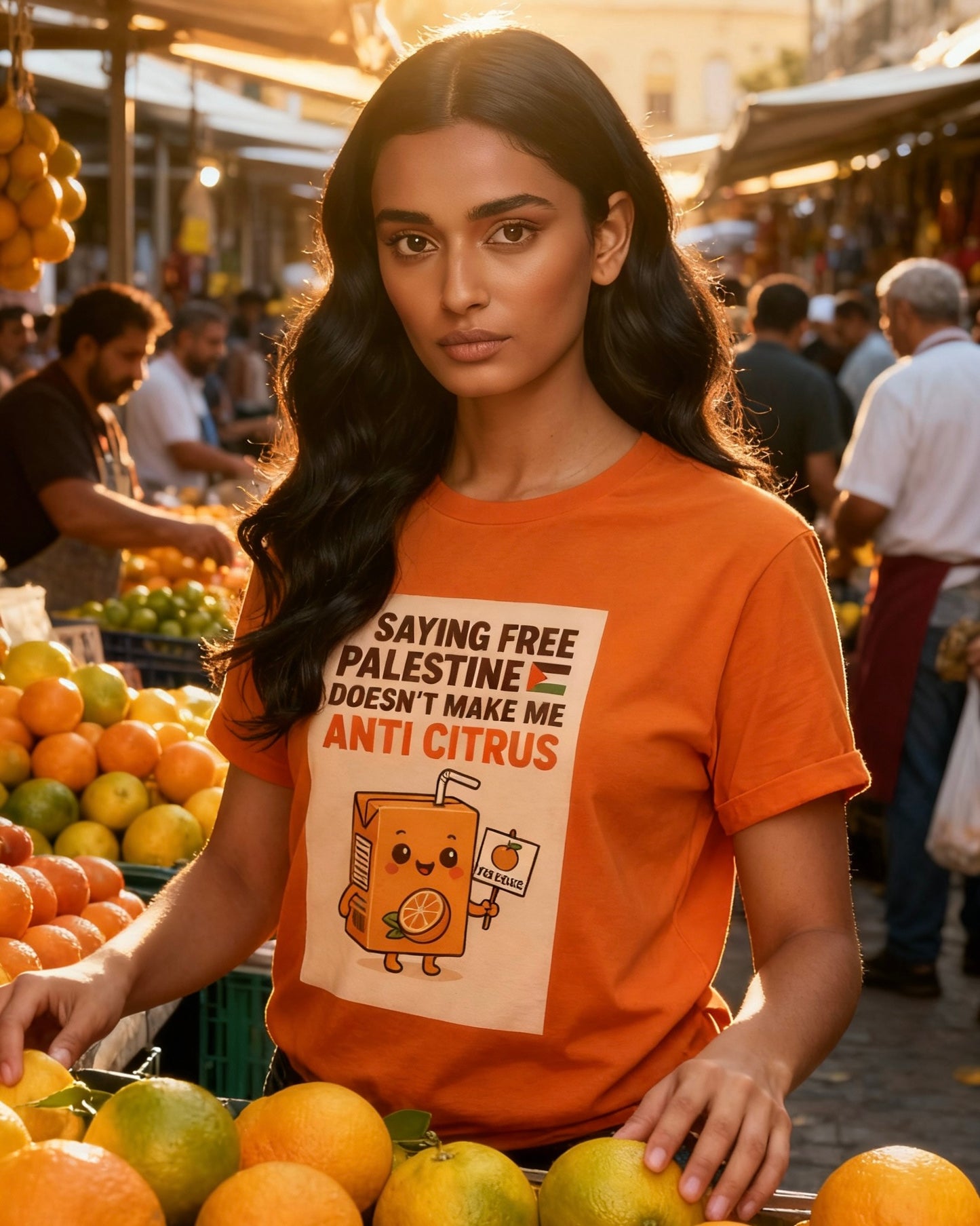 The Juice Box T-Shirt | Unruly Thread Activist Streetwear | Bella + Canvas 3001