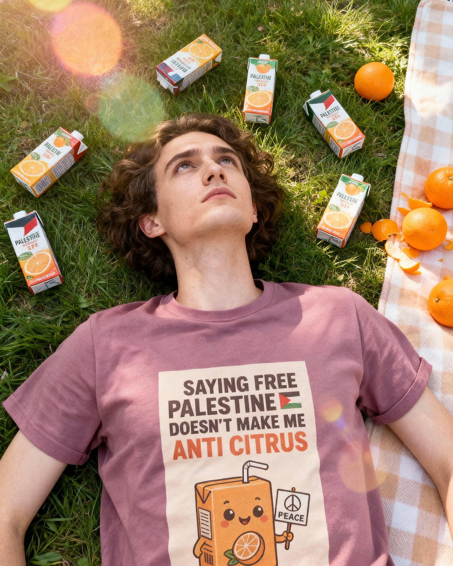 The Juice Box T-Shirt | Unruly Thread Activist Streetwear | Bella + Canvas 3001