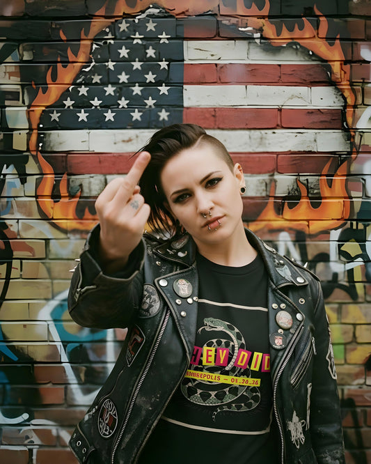 THEY DID | Minneapolis 01.24.26 | Gadsden Snake 2A Tee