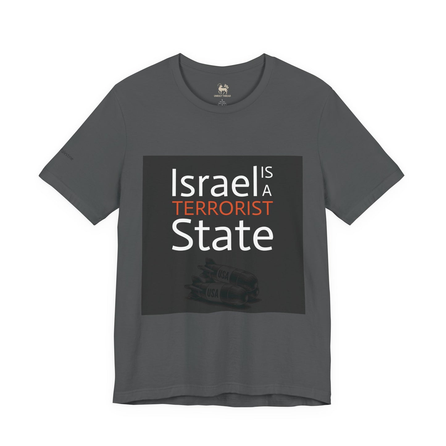 Israel Military Funding Documentation | USA Weapons Supply Chain Tee