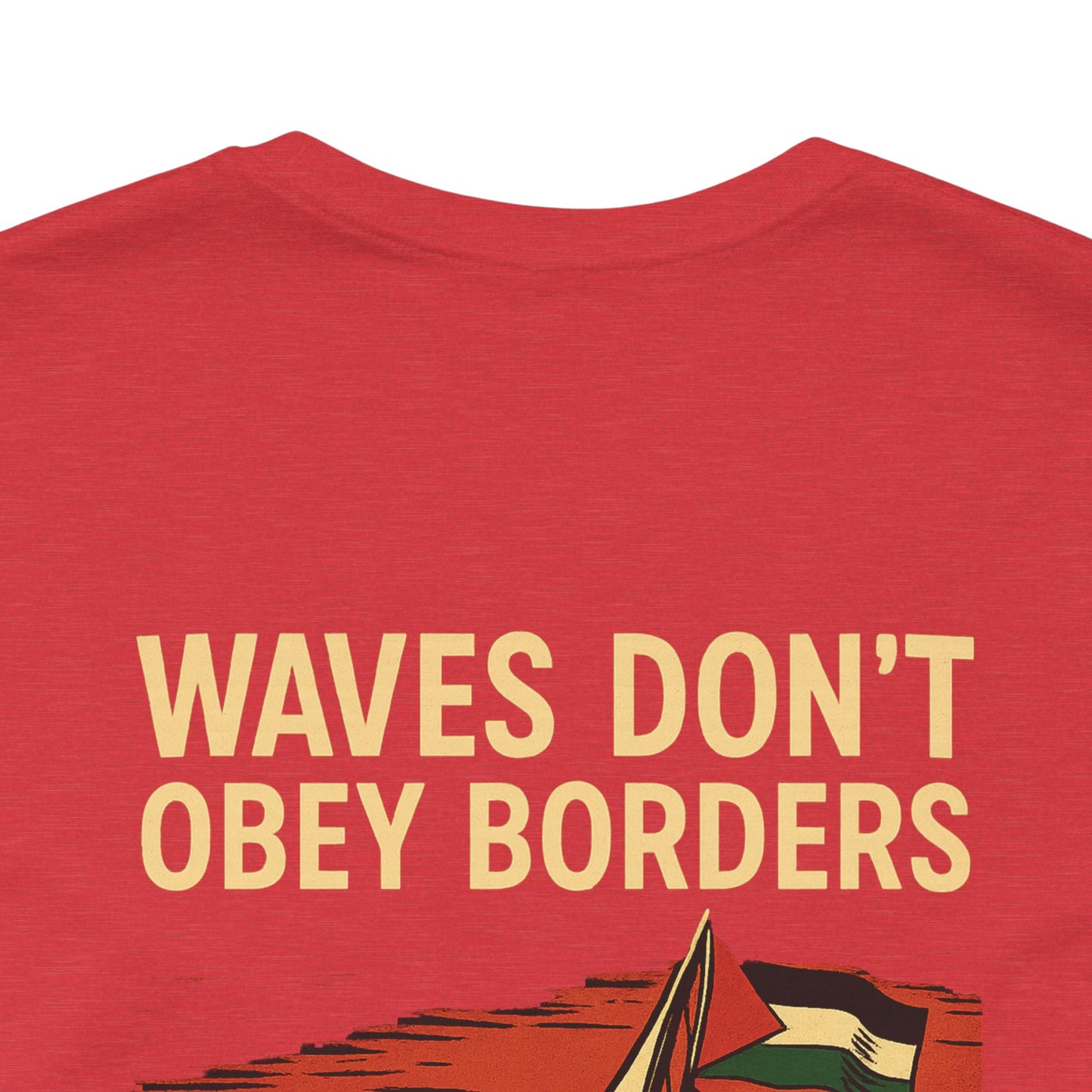 🩶 GLOBAL SUMUD FLOTILLA — RESISTANCE EDITION | Unisex Jersey Short Sleeve T-Shirt, Thought-Provoking Apparel