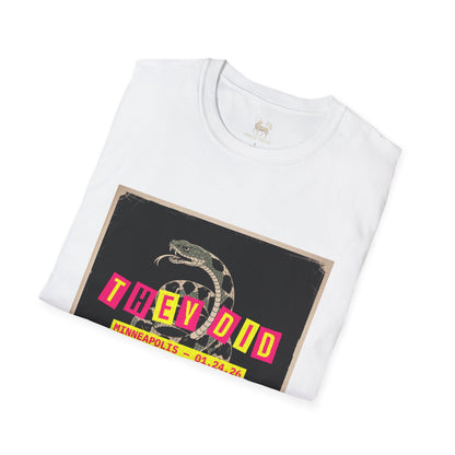 THEY DID | Minneapolis 01.24.26 | Gadsden Snake 2A Tee