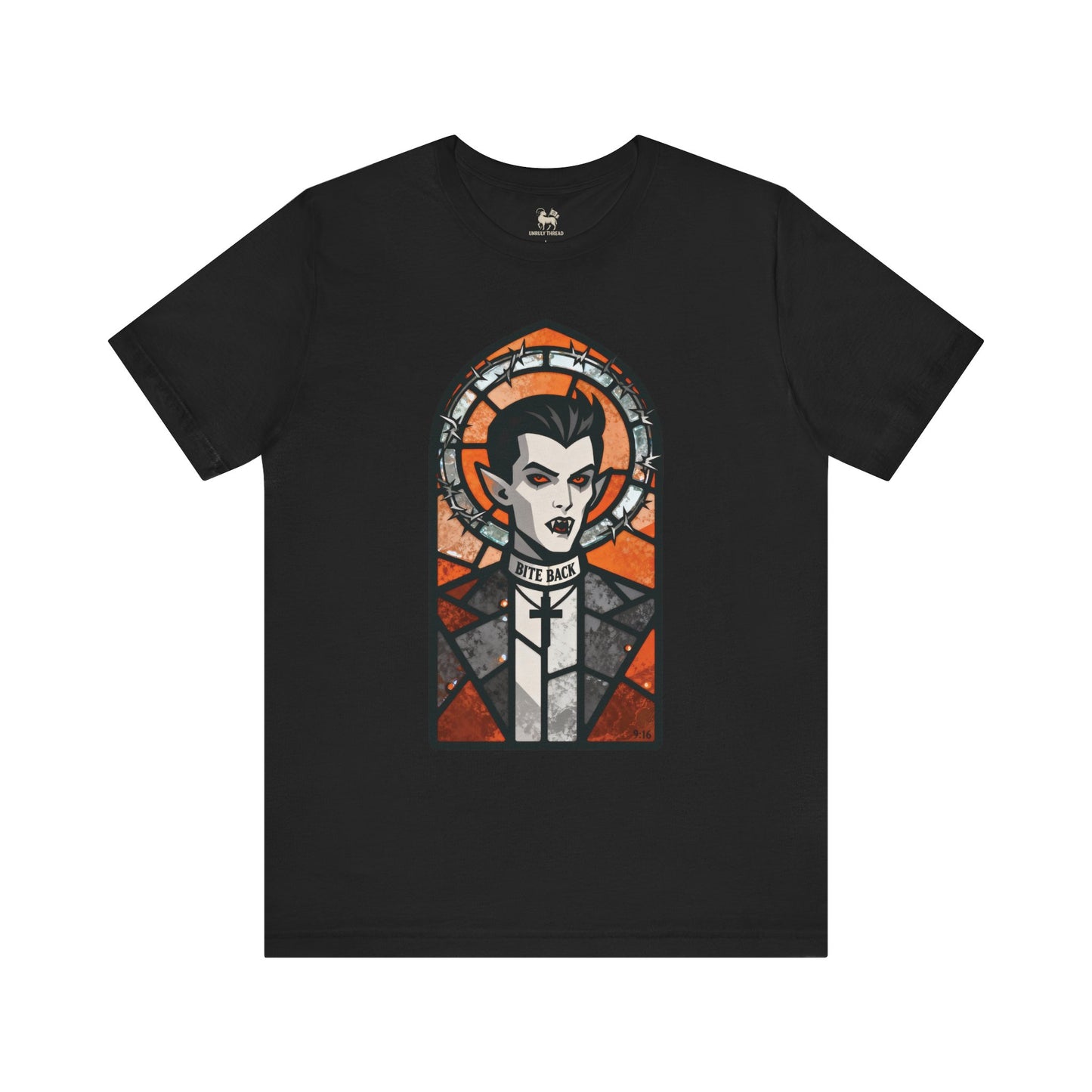 Saint Dracula T-Shirt – Punk Saint Vampire Graphic Tee