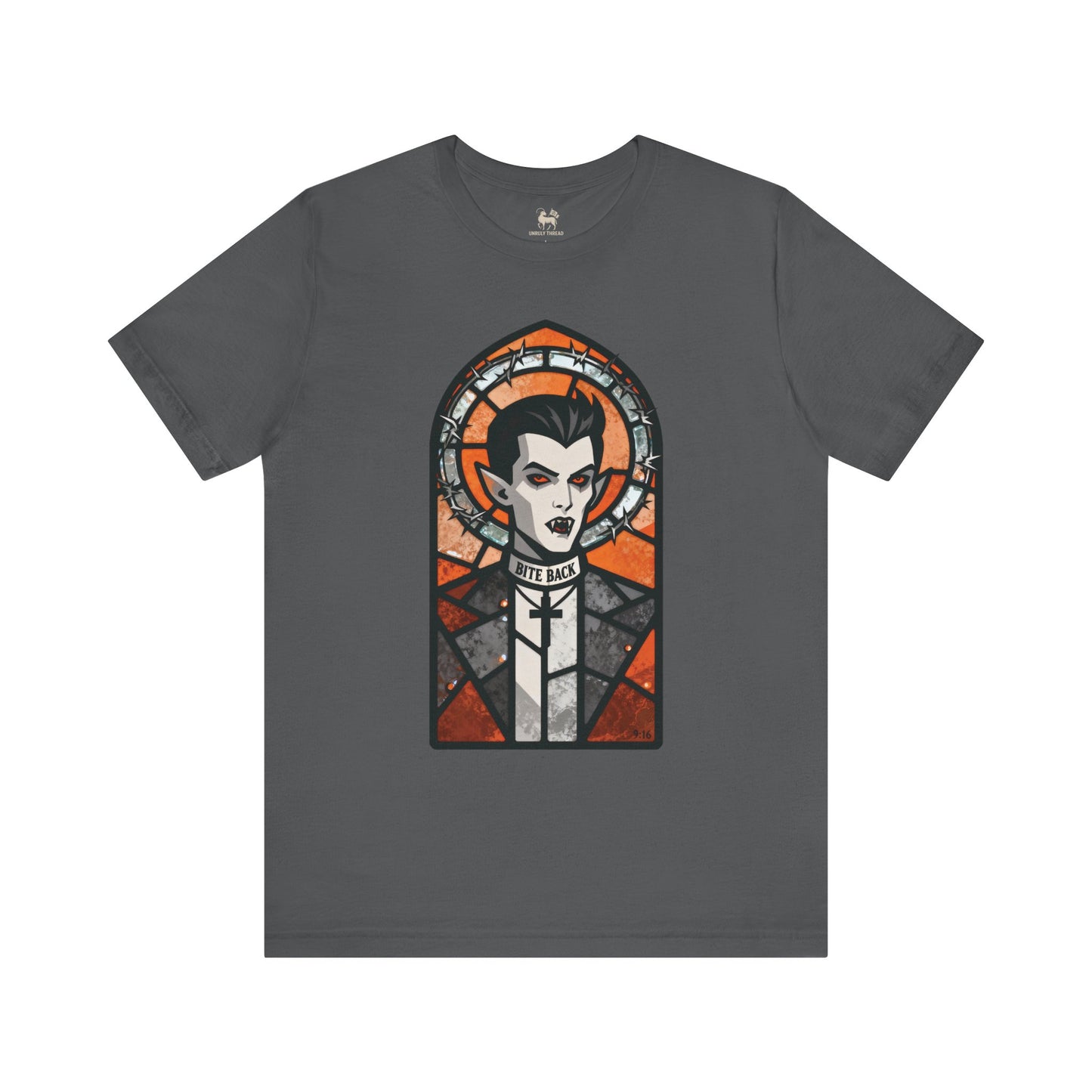 Saint Dracula T-Shirt – Punk Saint Vampire Graphic Tee