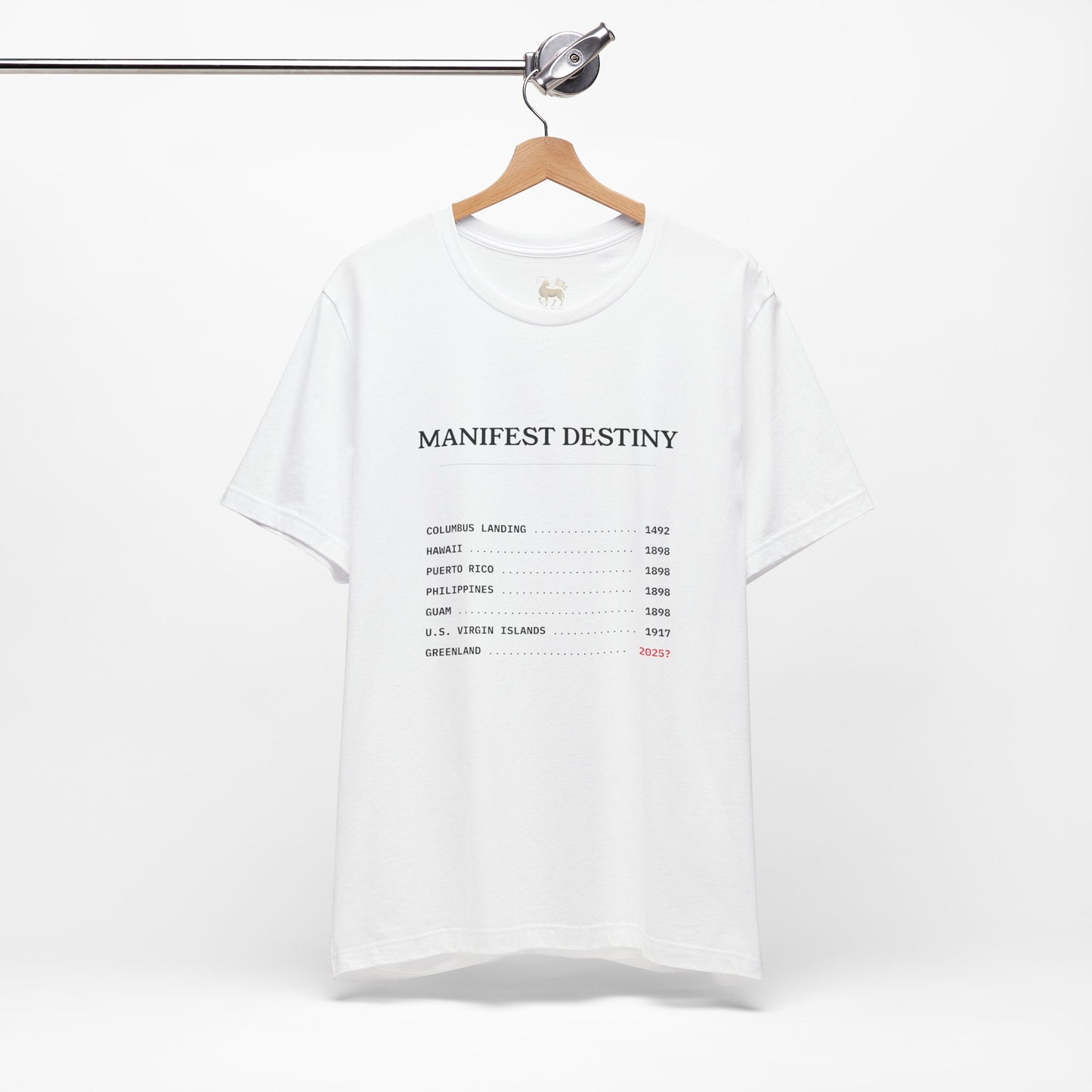 Manifest Destiny Timeline Tee | Political History Shirt