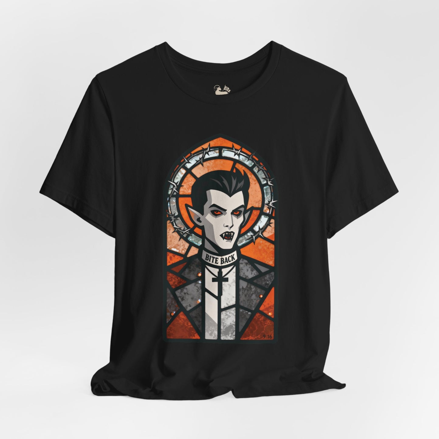 Saint Dracula T-Shirt – Punk Saint Vampire Graphic Tee