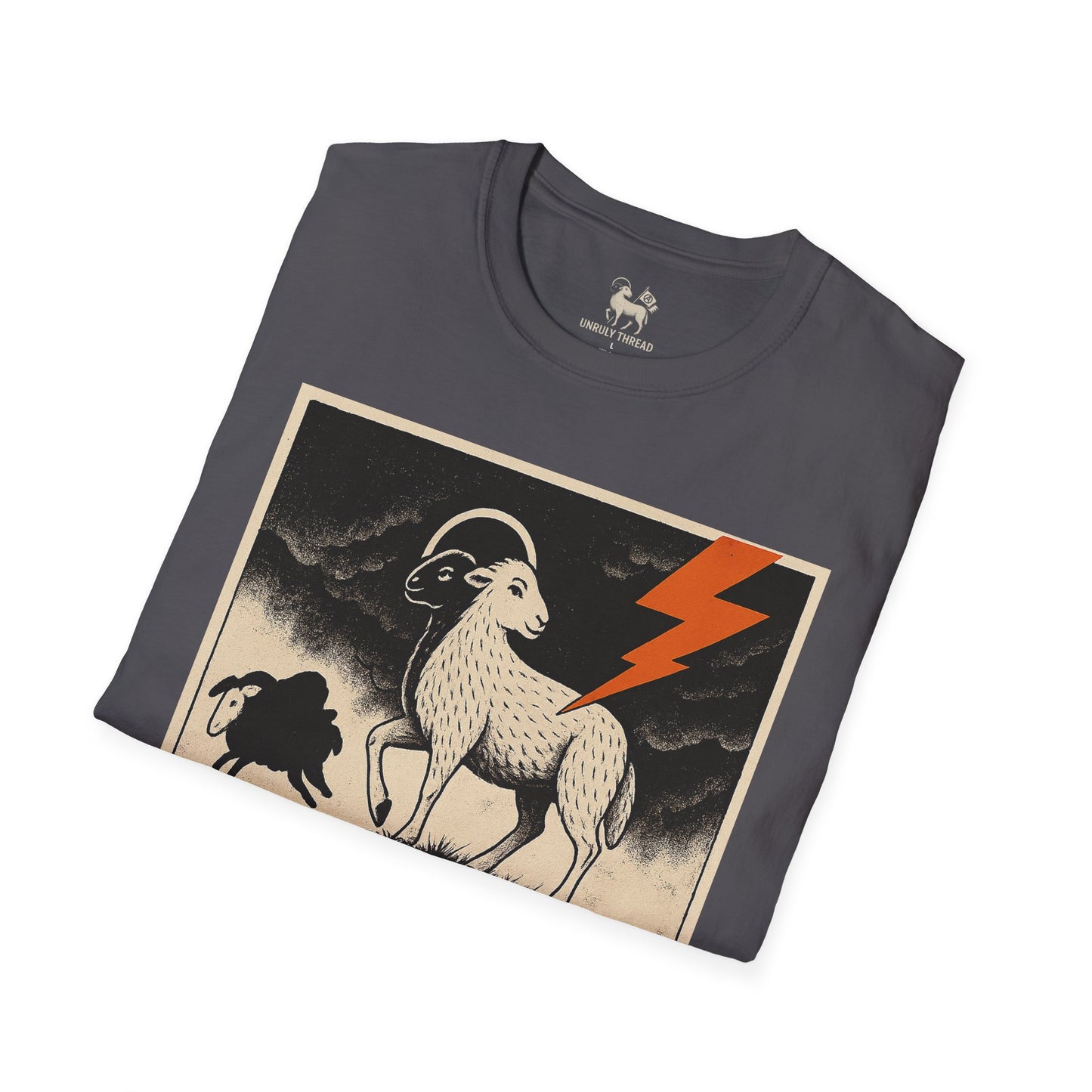 Burn the Hymns Tee – Drop 001 | Unisex Softstyle Protest Shirt