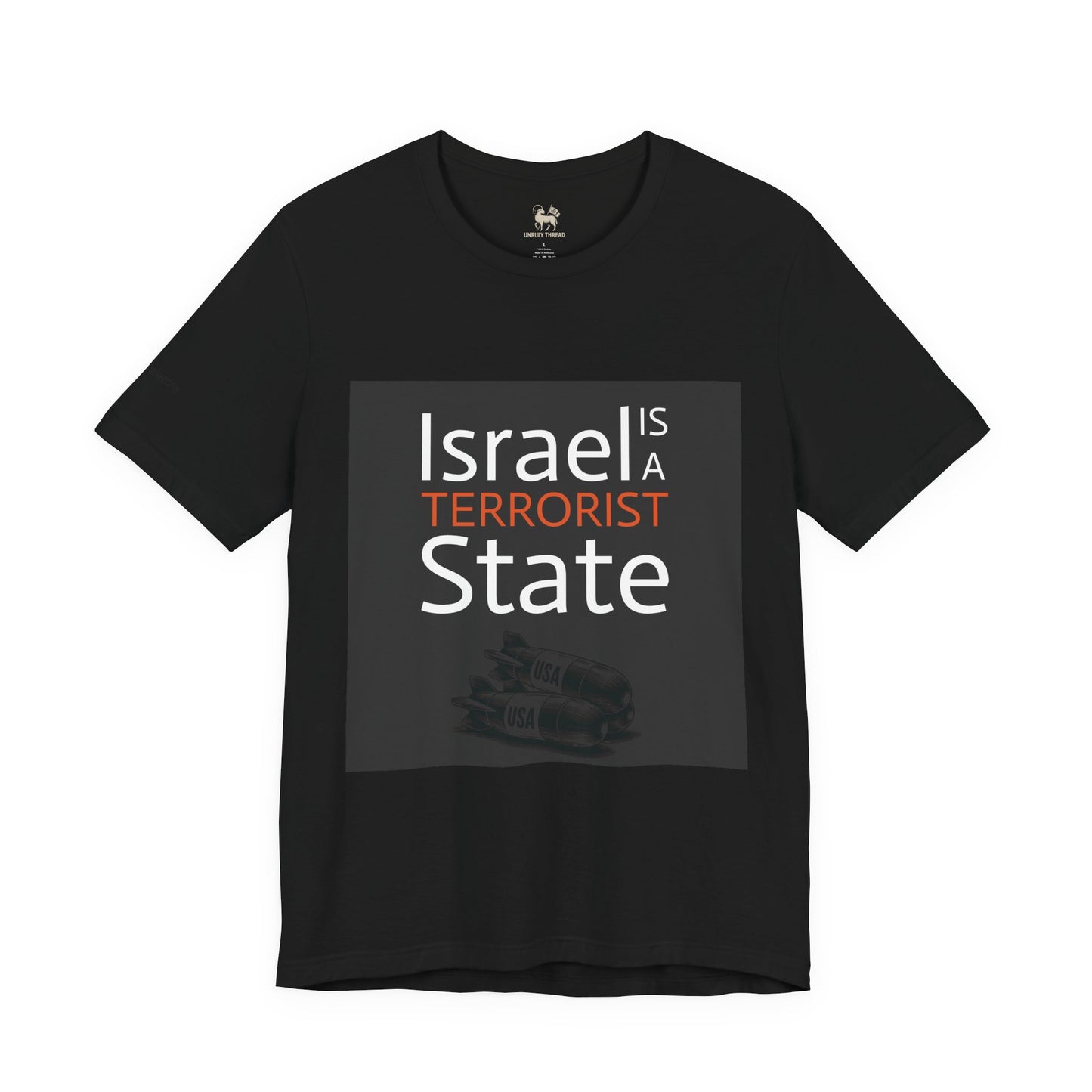 Israel Military Funding Documentation | USA Weapons Supply Chain Tee