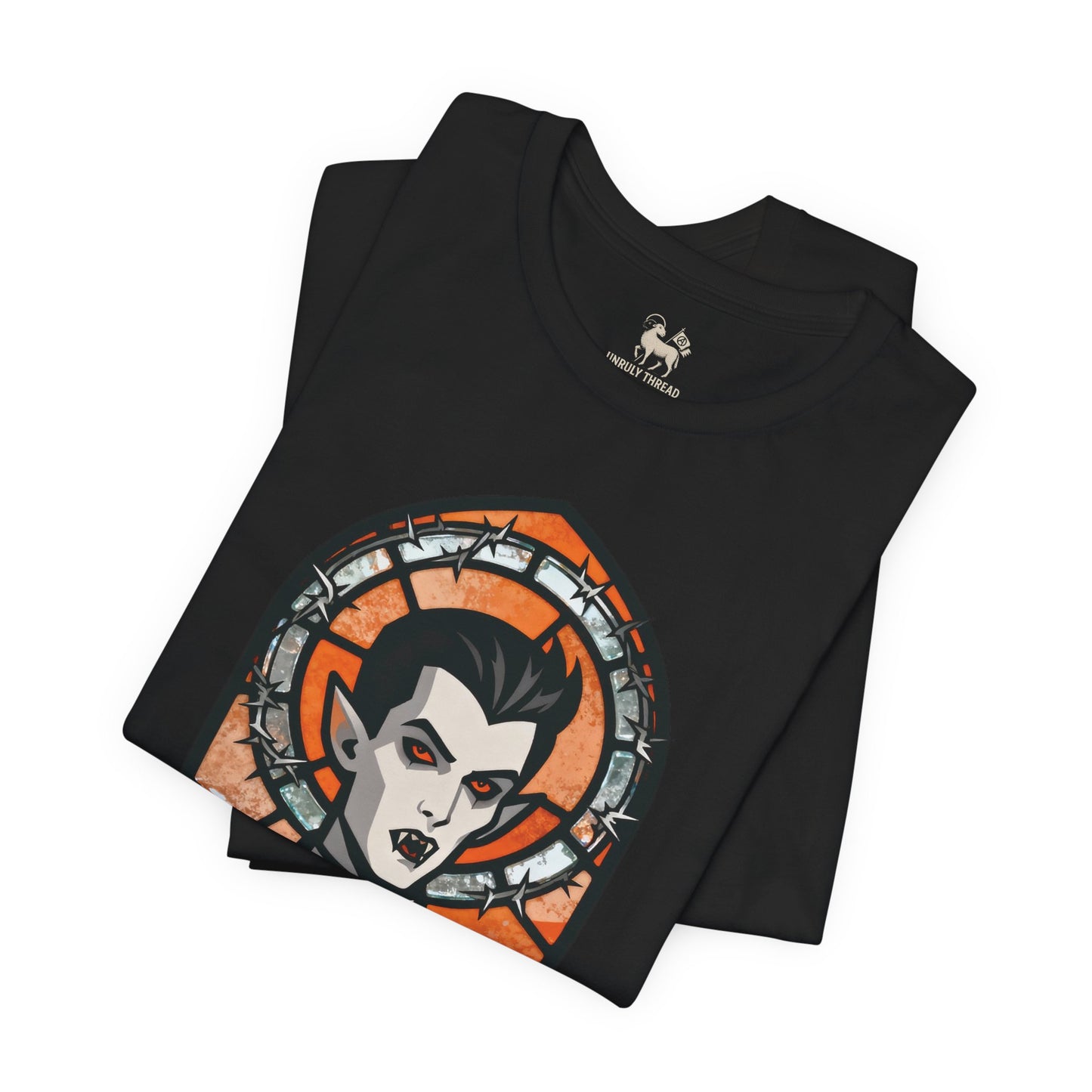 Saint Dracula T-Shirt – Punk Saint Vampire Graphic Tee