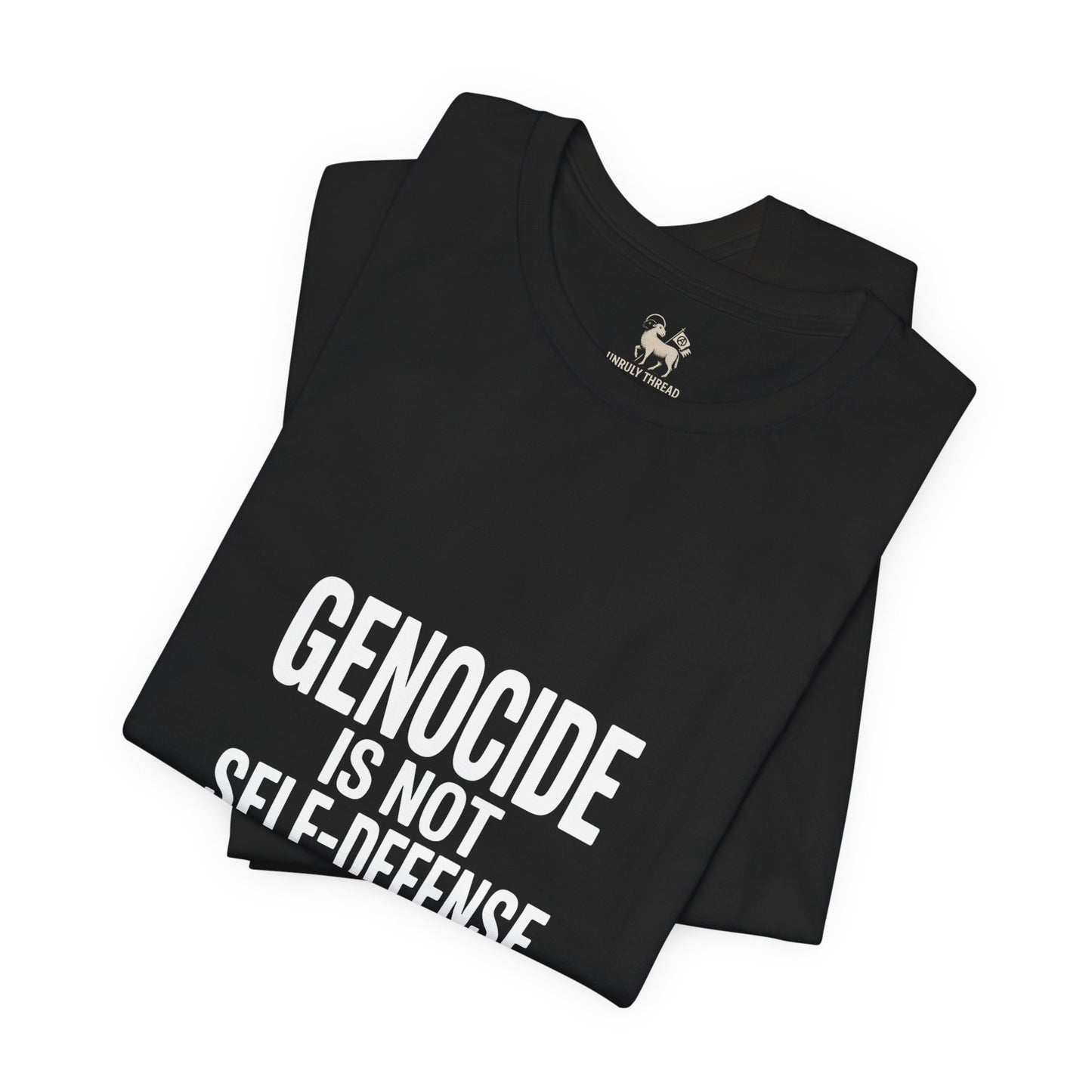 "Genocide Is Not Self-Defense" Palestine Solidarity Shirt | Watermelon Freedom Symbol | Protest Streetwear