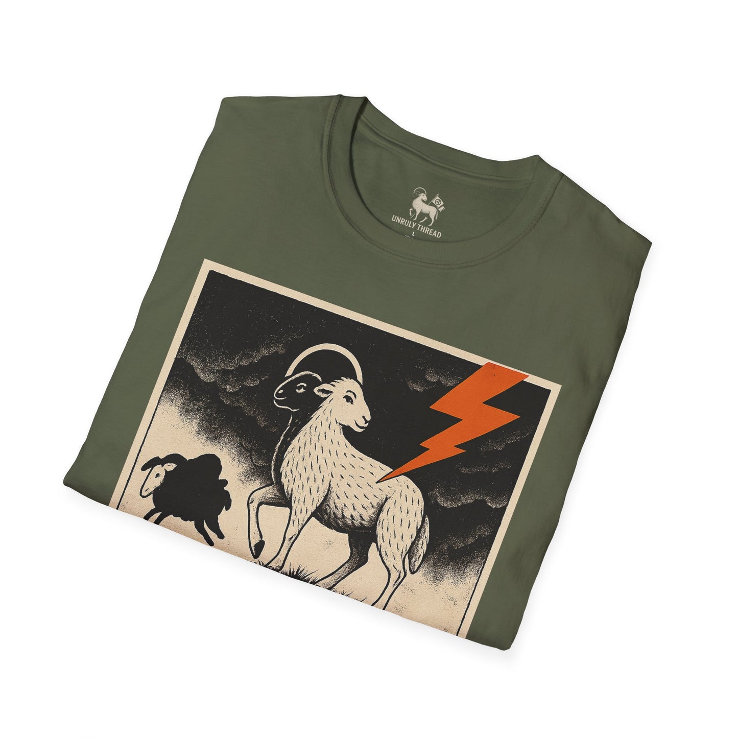 Burn the Hymns Tee – Drop 001 | Unisex Softstyle Protest Shirt